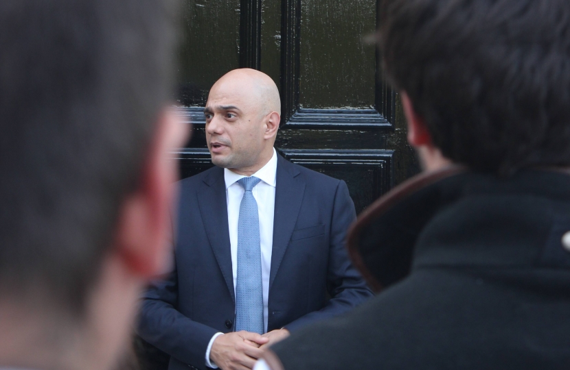 Sajid Javid MP