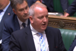 Mark Pritchard MP standing in the House of Commons giving a speech